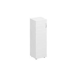 Шкаф для документов средний узкий закрытый Комфорт КФ, белый премиум (40x38x123) К.359 БП в Химках