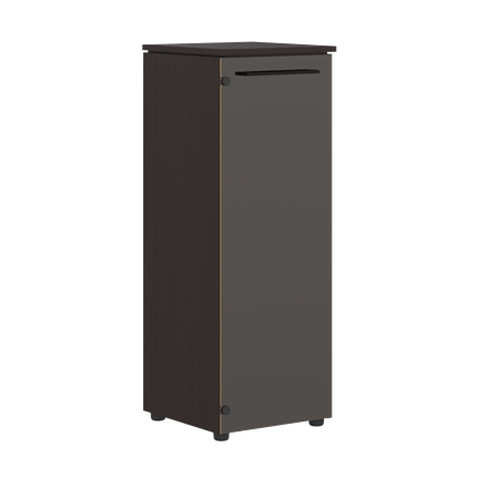 Шкаф колонна MORRIS Дуб Базель/Венге Магия MMC 42.2 (429х423х1188) в Подольске - изображение