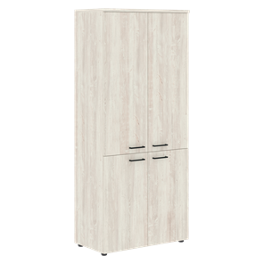 Шкаф с глухими низкими и средними дверьми и топом XTEN сосна Эдмонд  XHC 85.3 (850х410х1930) в Серпухове