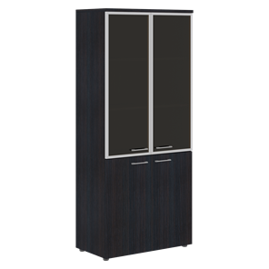 Шкаф с глухими низкими дверьми и топом XTEN Дуб Юкон XHC 85.7  (850х410х1930) в Одинцово