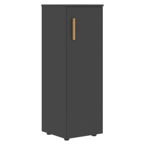 Средний шкаф колонна с правой дверью FORTA Черный Графит  FMC 40.1 (R) (399х404х801) в Химках