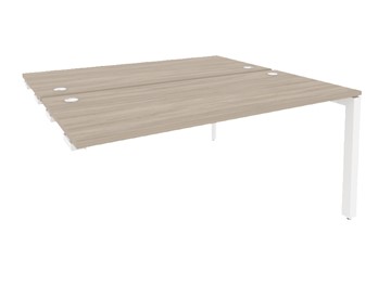 Приставной стол к тумбе O.MP-D.SPR-4.7 Белый/Дуб Аттик в Одинцово