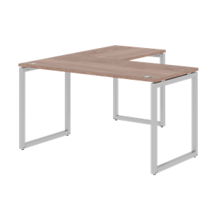 Письменный стол угловой правый XTEN-Q Дуб-сонома- серебро XQCT 1415 (R) (1400х1500х750) в Москве