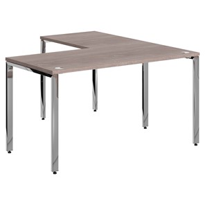Письменный угловой  стол для персонала левый XTEN GLOSS Дуб Сонома XGCT 1415.1 (L) (1400х1500х750) в Одинцово