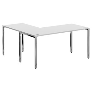 Письменный угловой  стол для персонала правый XTEN GLOSS  Белый XGCT 1615.1 (R) (1600х1500х750) в Химках