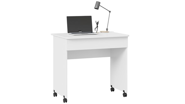 Офисный стол Diamond тип 2 (Белый) в Подольске - изображение