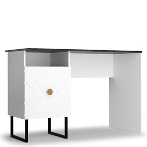 Офисный стол Кураж Марсель (Глянец белый) в Химках