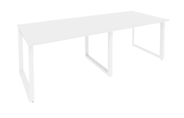 Конференц-стол переговорный O.MO-PRG-2.2 Белый/Белый бриллиант в Одинцово