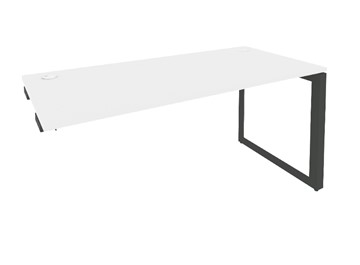 Стол приставной O.MO-SPR-4.8 Антрацит/Белый бриллиант в Подольске