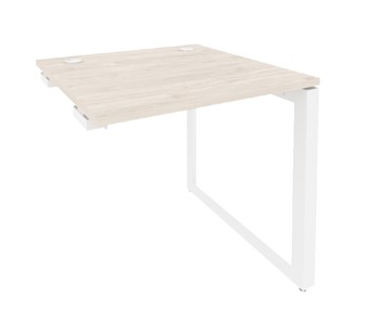 Приставной стол к тумбе O.MO-SPR-0.8 Белый/Денвер светлый в Одинцово