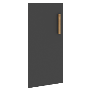 Низкая дверь для шкафа левая FORTA Черный ГрафитFLD 40-1(L) (396х18х766) в Подольске
