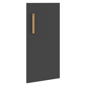 Дверь для шкафа низкая правая FORTA Черный Графит FLD 40-1(R) (396х18х766) в Подольске