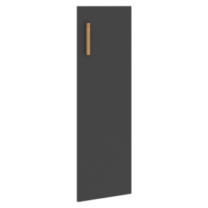 Дверь для шкафа средняя правая FORTA Черный Графит FMD40-1(R) (396х18х1164) в Одинцово