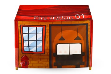 Игровая накидка для кровати-домика Svogen «Пожарная станция» в Москве