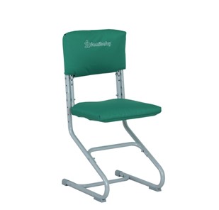 Набор чехлов на сиденье и спинку стула СУТ.01.040-01 Зеленый, ткань Оксфорд в Серпухове
