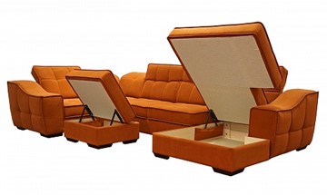 Угловой диван N-11-M (П1+ПС+УС+Д2+Д5+П1) в Одинцово - предосмотр 2