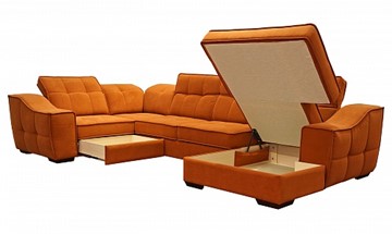 Угловой диван N-11-M (П1+ПС+УС+Д2+Д5+П1) в Одинцово - предосмотр 1