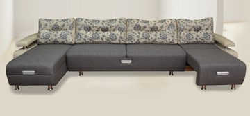 П-образный диван Престиж-15 микс в Москве - предосмотр 1