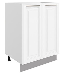 Шкаф рабочий Мишель L600 (2 дв. гл.) эмаль (белый/белый) в Подольске
