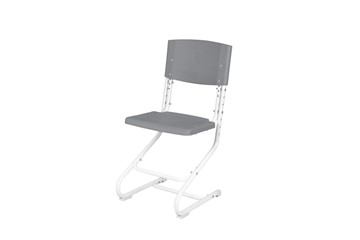 Детский стул СУТ.02 Пластик (рост от 115 см), Серый в Одинцово