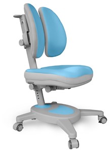 Кресло растущее Mealux Onyx Duo (Y-115) BLG, голубой + серый в Москве - предосмотр