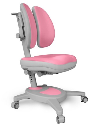 Кресло Mealux Onyx Duo (Y-115) BLG, розовый + серый в Москве - изображение