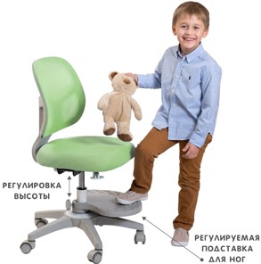 Детское кресло Holto-22 зеленое в Москве - предосмотр 2