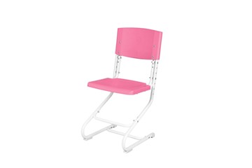 Регулируемый детский стул СУТ.02 Пластик (рост от 115 см), Розовый в Одинцово - предосмотр