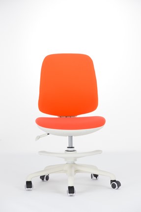 Детское крутящееся кресло LB-C 16, цвет оранжевый в Москве - изображение