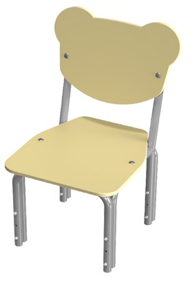 Детский растущий стул Стандарт (Кузя-Ст(1-3)ВСр) в Одинцово - изображение