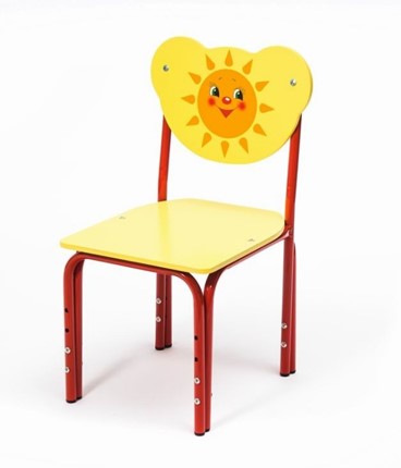 Детский растущий стул Солнышко (Кузя-СОЛ(1-3)ЖКр) в Серпухове - изображение
