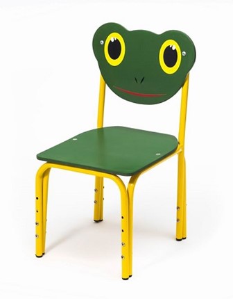 Детский стул Лягушонок (Кузя-ЛГ(1-3)ЗЖ) в Химках - изображение
