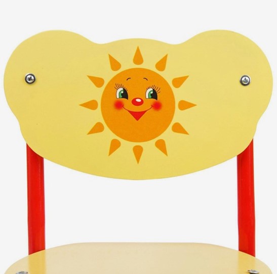 Детский растущий стул Солнышко (Кузя-СОЛ(1-3)ЖКр) в Москве - изображение 1