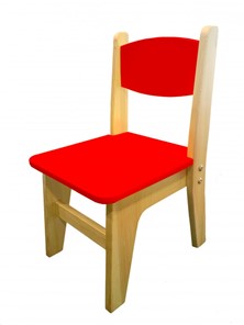 Детский стульчик Вуди красный (H 300) в Химках