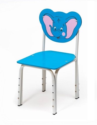 Детский растущий стул Слоненок (Кузя-СЛ(1-3)ССр) в Одинцово - изображение