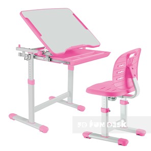 Растущий стол и стул Piccolino III Pink в Одинцово