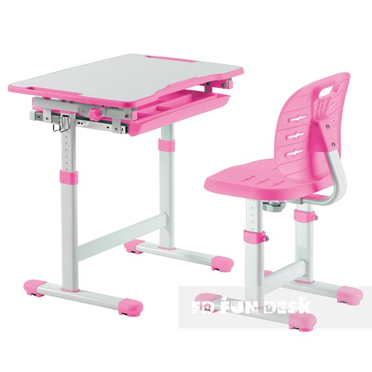 Растущий стол и стул Piccolino III Pink в Подольске - изображение 1