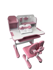 Растущая парта + стул Vivo Pink FUNDESK в Химках - предосмотр 2