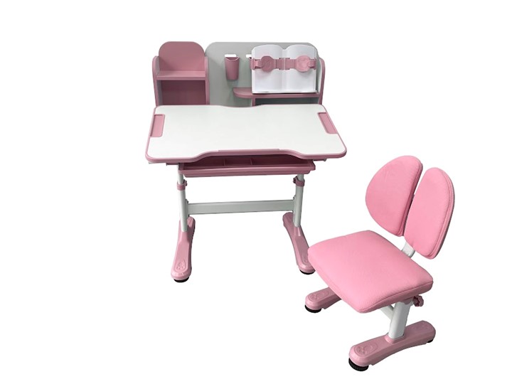 Растущая парта + стул Vivo Pink FUNDESK в Одинцово - изображение 3