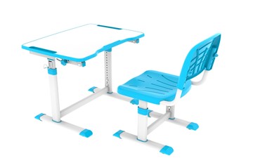 Растущая парта + стул Olea blue в Подольске - предосмотр