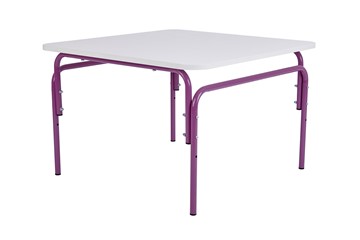 Растущий столик Фея Мой малыш, 0-1 гр., белый-фиолетовый в Химках