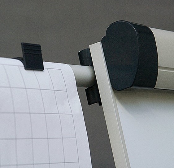 Доска-флипчарт магнитно-маркерная 2х3, TF02/2011, 70x100 см, передвижная, держатели для бумаги в Одинцово - изображение 4