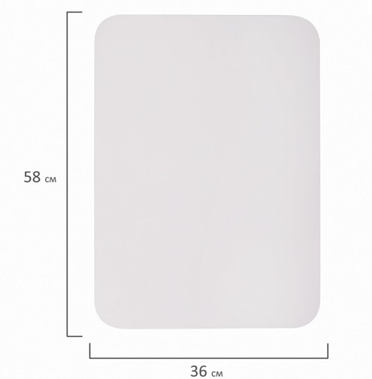 Магнитно-маркерная доска на холодильник BRAUBERG, 58х36 см с маркером, магнитом и салфеткой в Серпухове - изображение 8