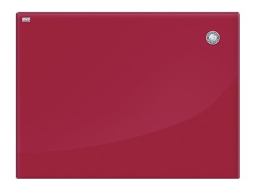 Доска магнитно-маркерная стеклянная 2х3 OFFICE TSZ86 R, 60x80 см, красная в Химках