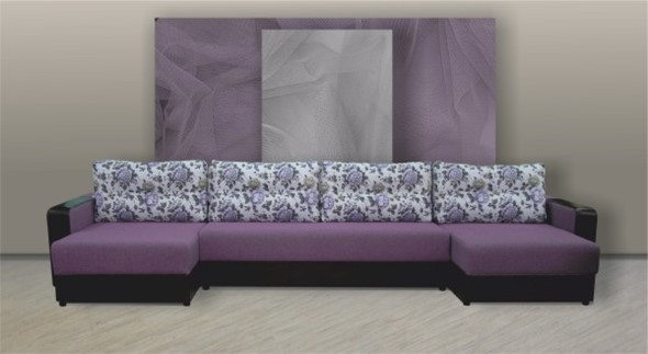 П-образный диван Виват М Каре в Москве - изображение