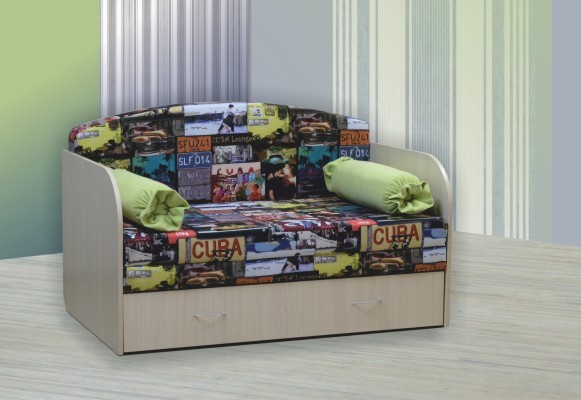 Детский диван-кровать Ева 12 в Москве - изображение