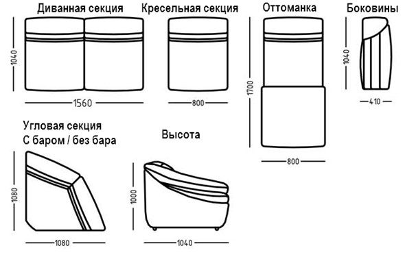 Угловая секция, Элита 50 А в Подольске - изображение